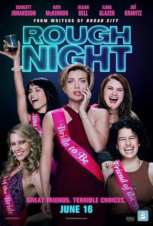 Rough Night film posteri