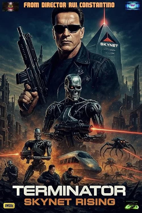 Terminator: Skynet Rising film posteri